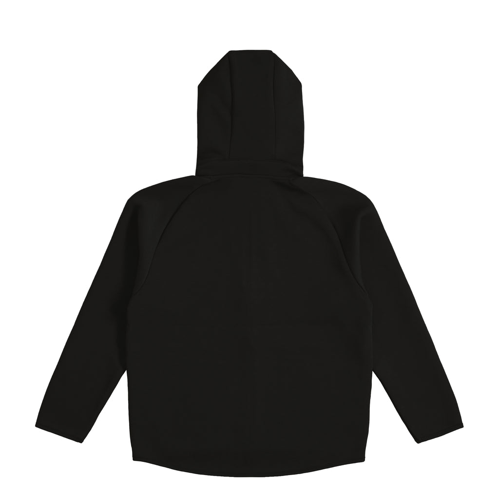 軽量ダンボールジップアップパーカー black image