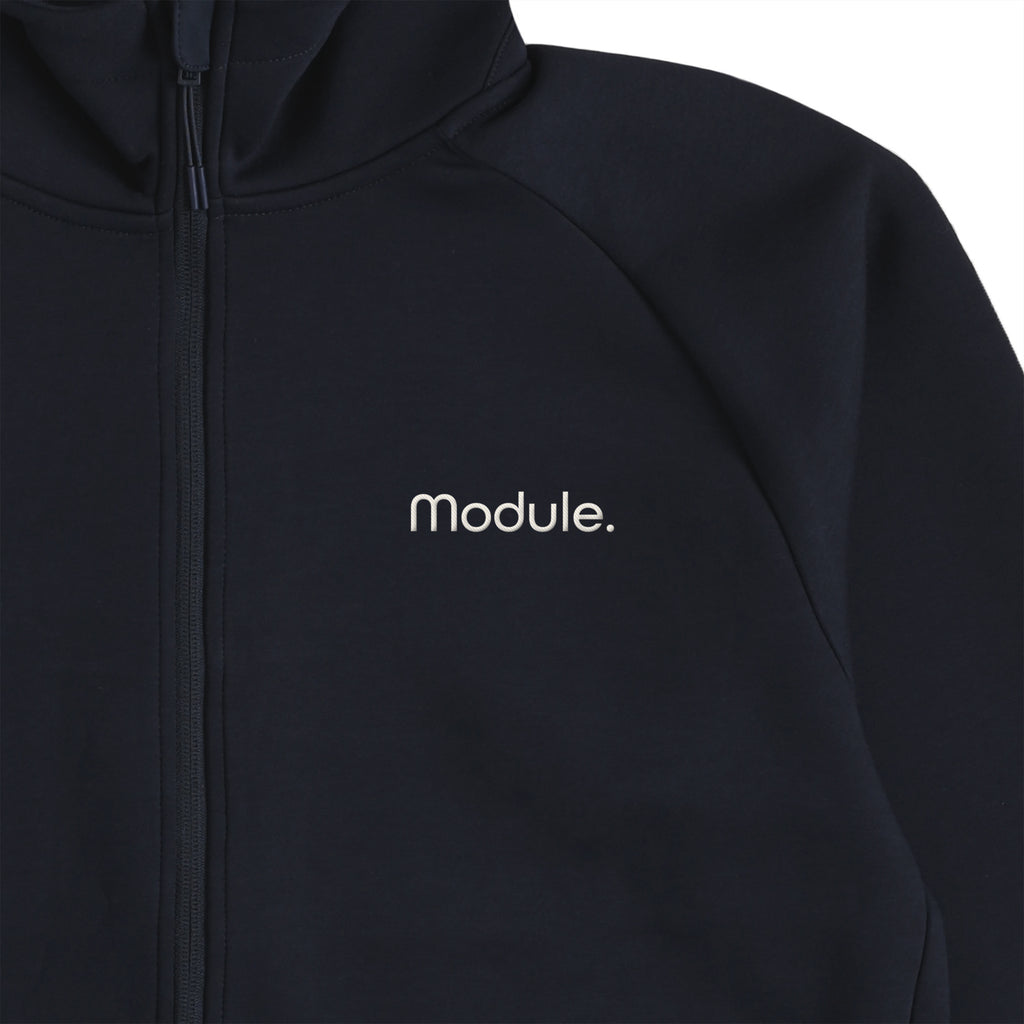 軽量ダンボールジップアップパーカー navy image