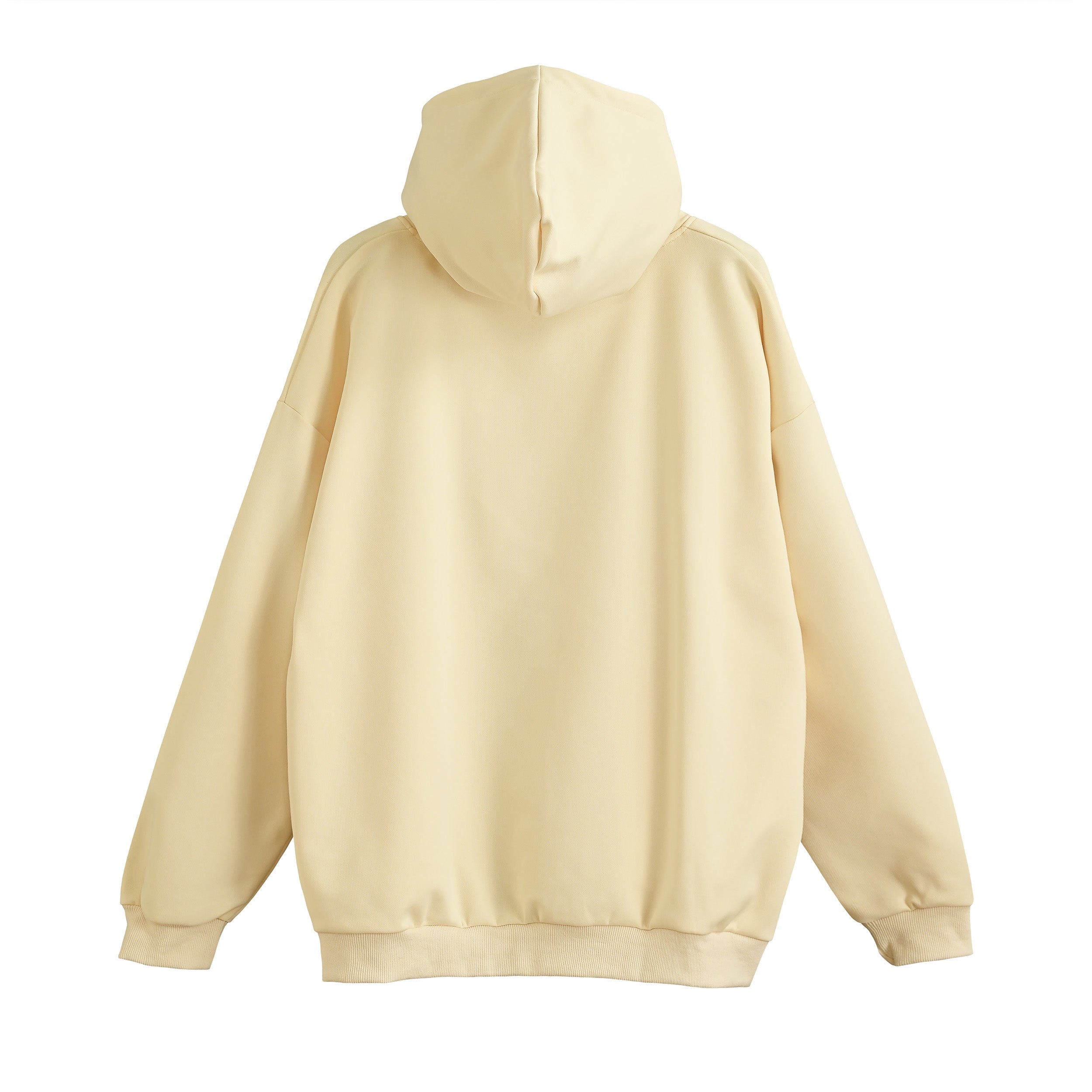 ハイクオリティ フードスナップボタンパーカー ivory image