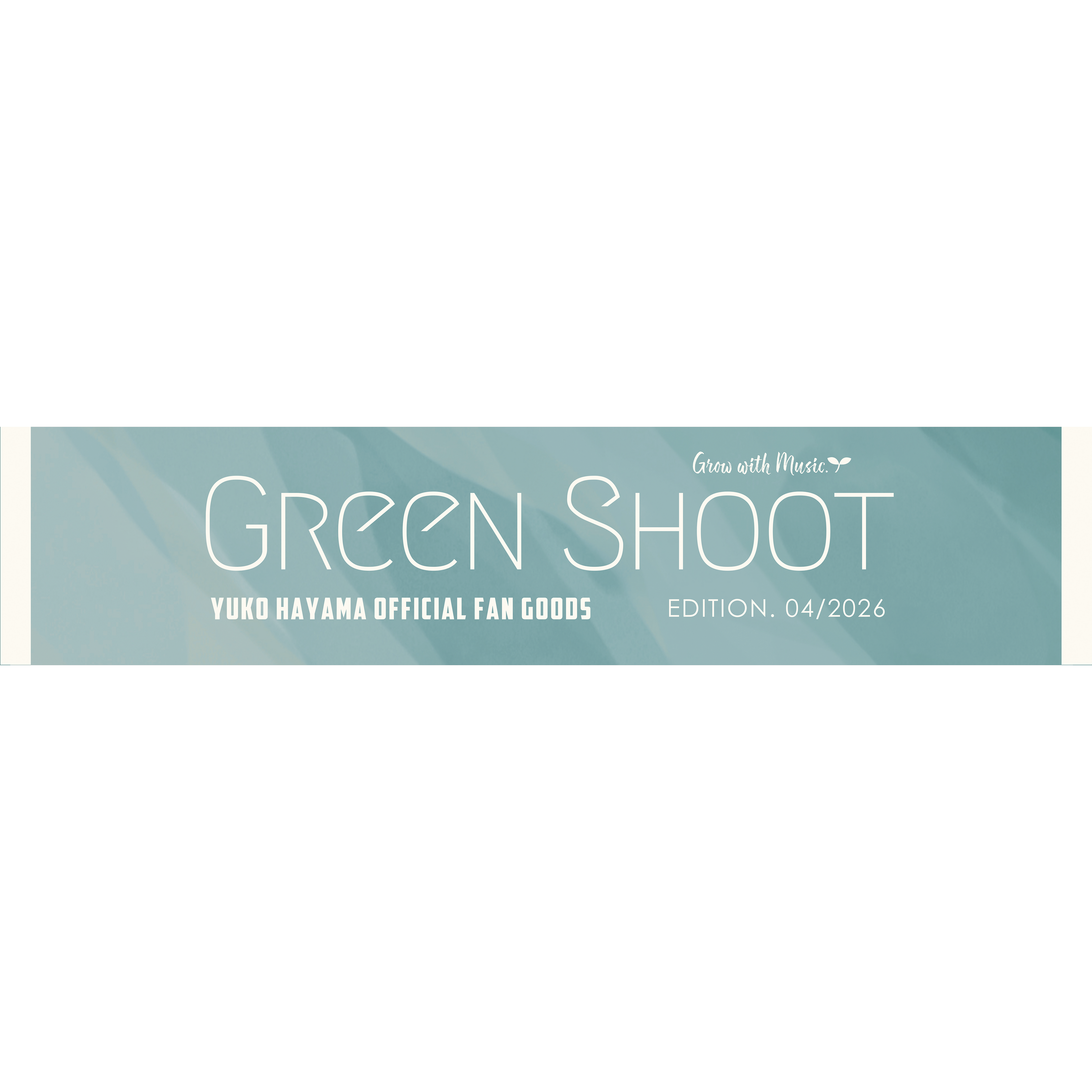 Green Shoot　マフラータオル4月ver.