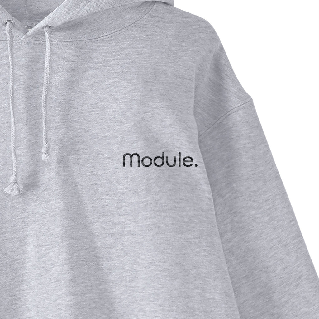 ベーシック コットンパイルパーカー gray image