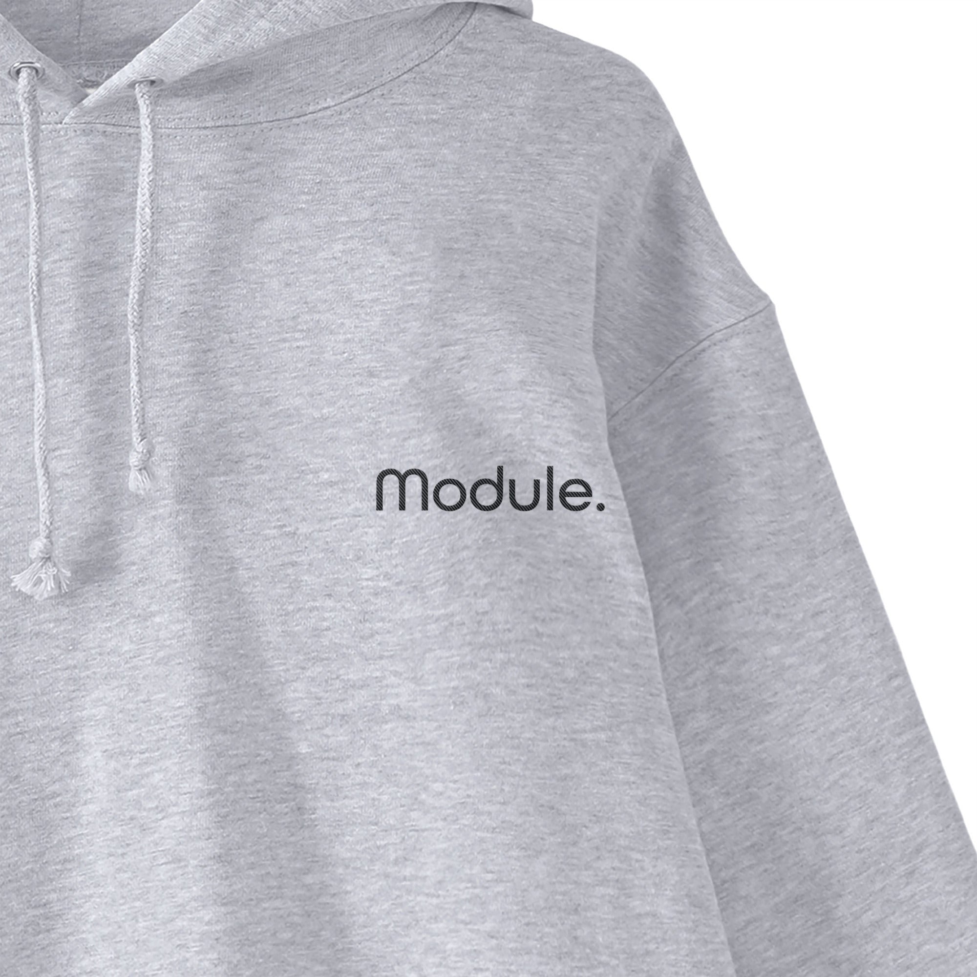 ベーシック コットンパイルパーカー gray image