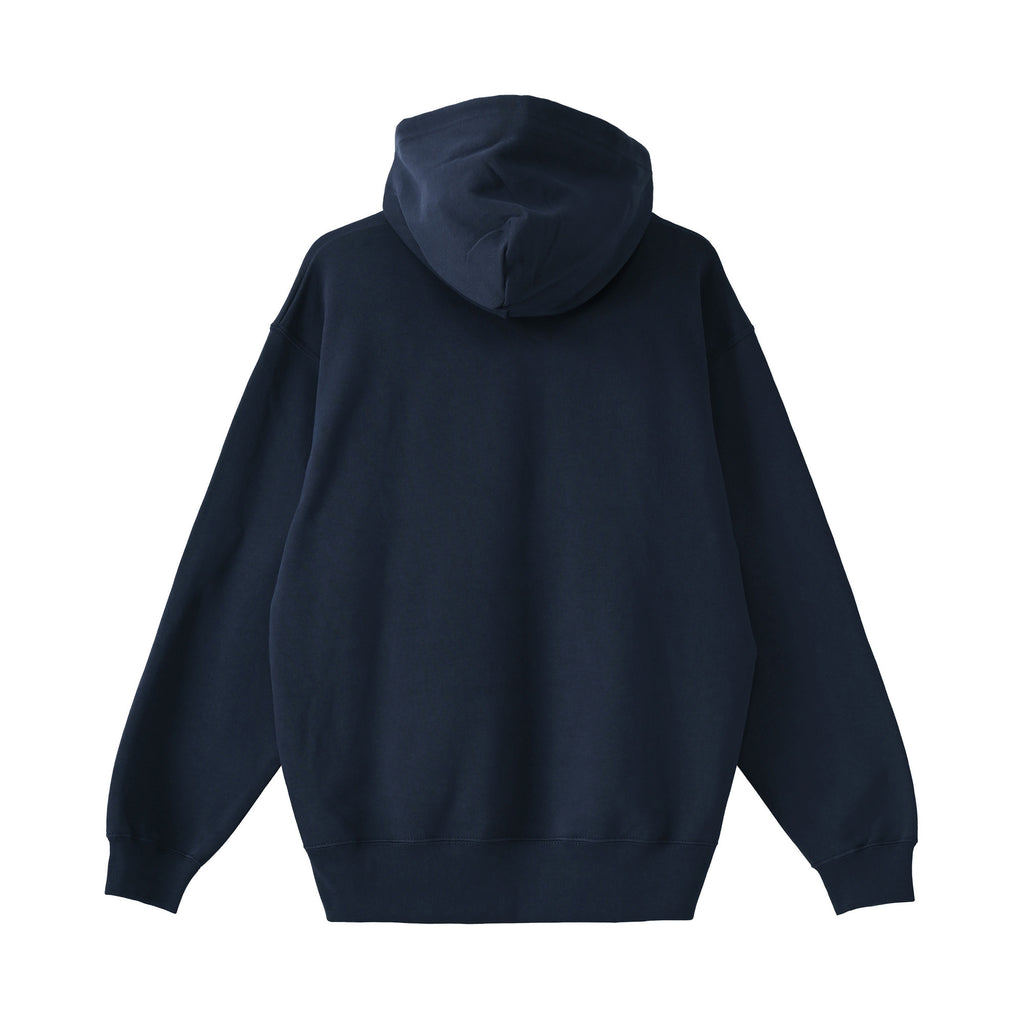 ベーシック コットンパイルパーカー navy image