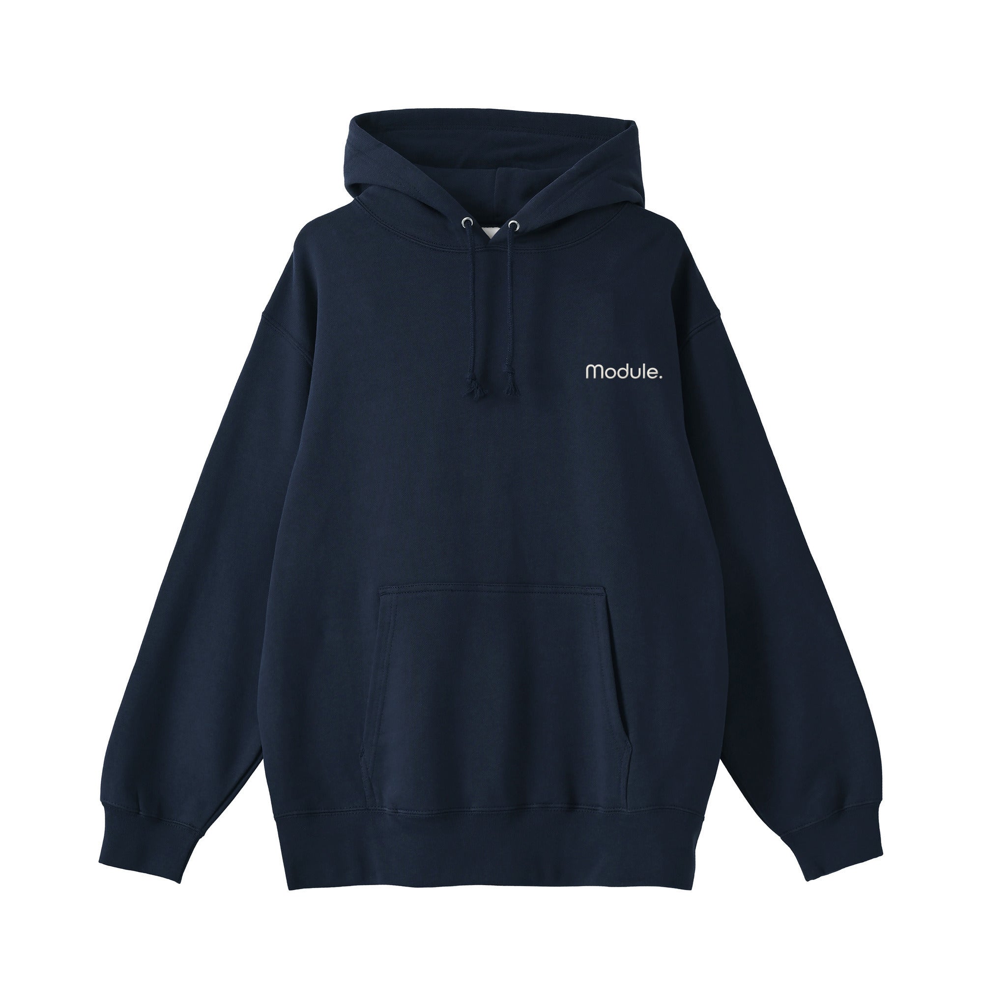 ベーシック コットンパイルパーカー navy image