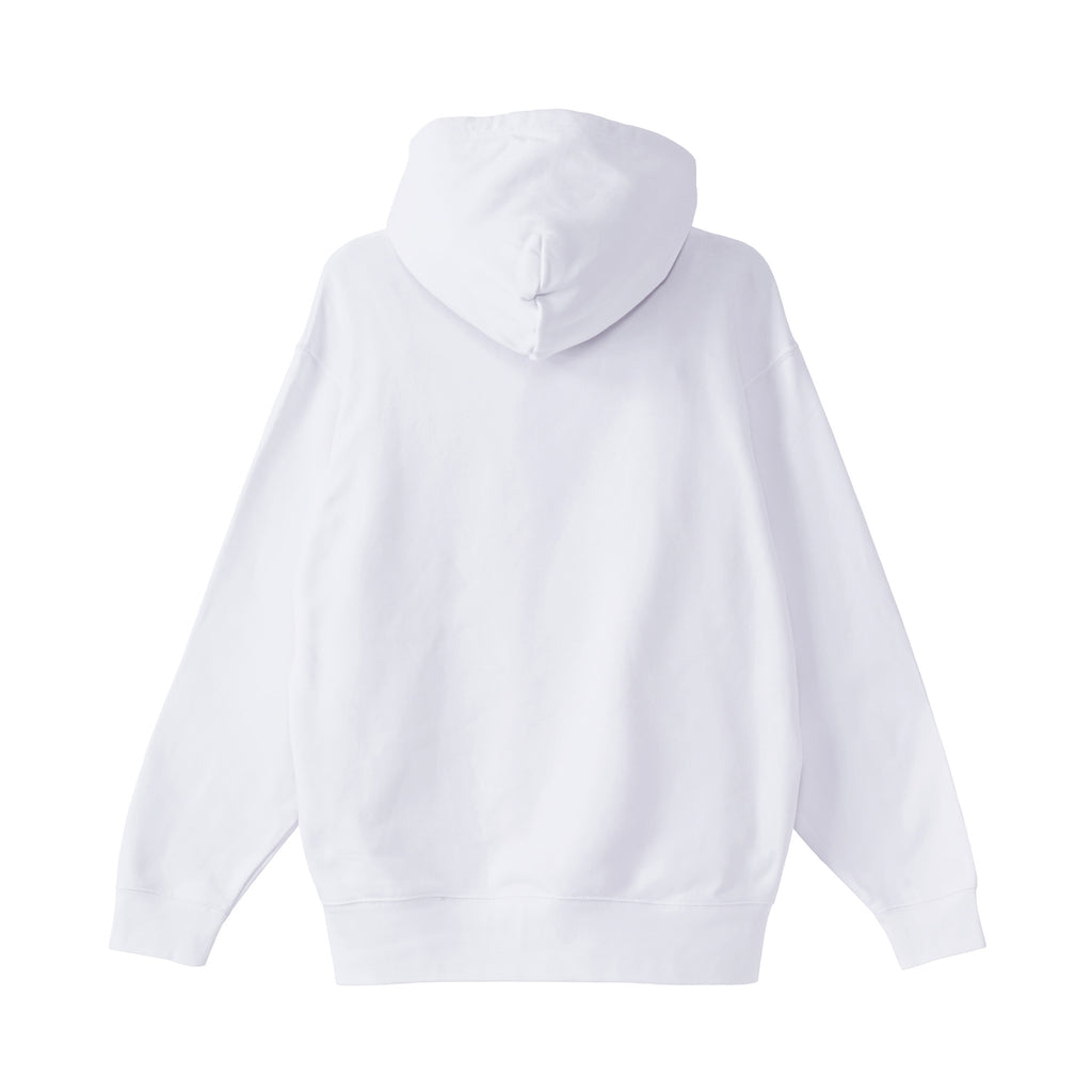 ベーシック コットンパイルパーカー white image