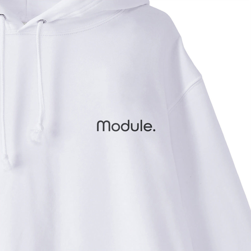 ベーシック コットンパイルパーカー white image