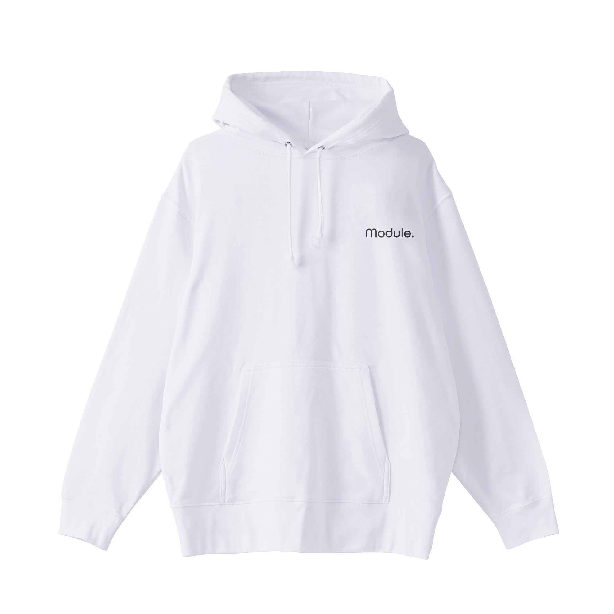ベーシック コットンパイルパーカー white image