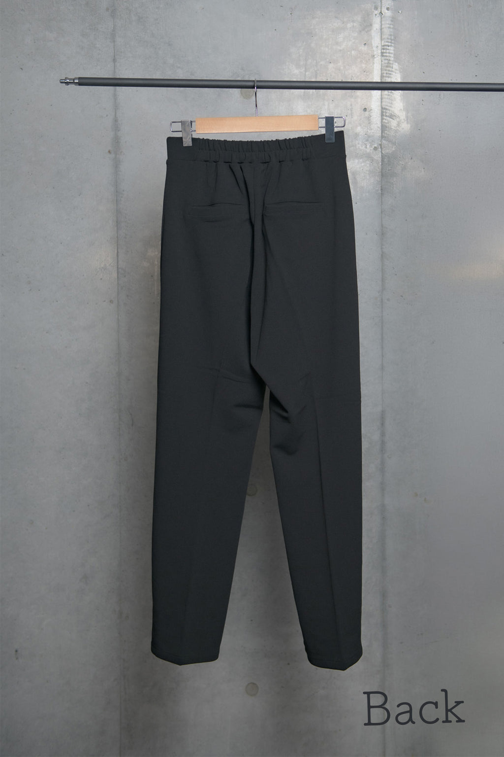 カットジョーゼットテーパードパンツ