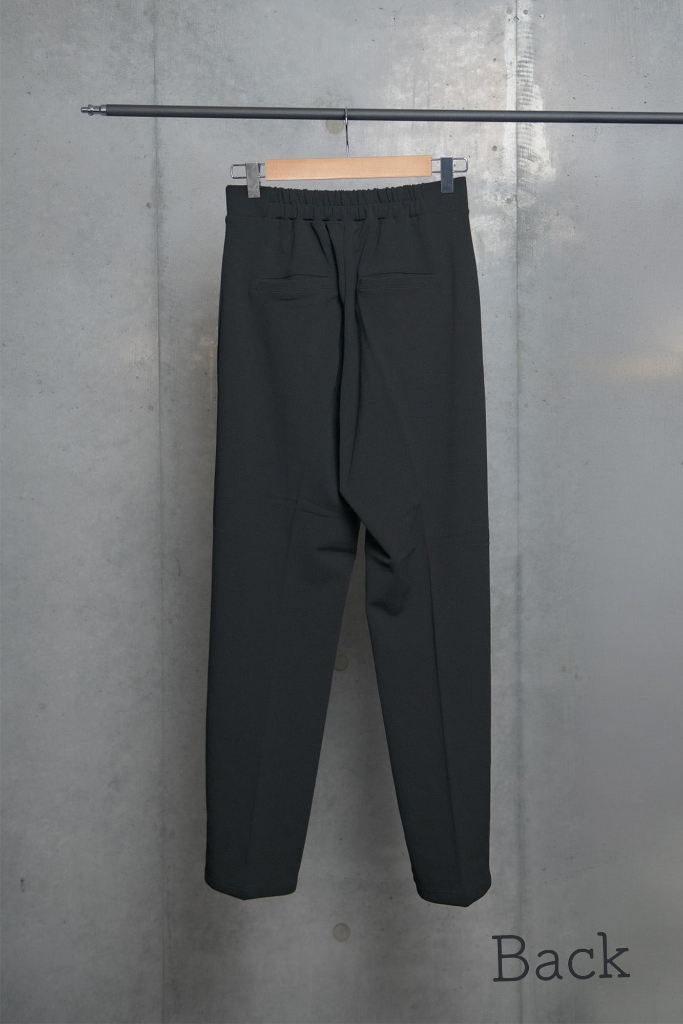 カットジョーゼットテーパードパンツ