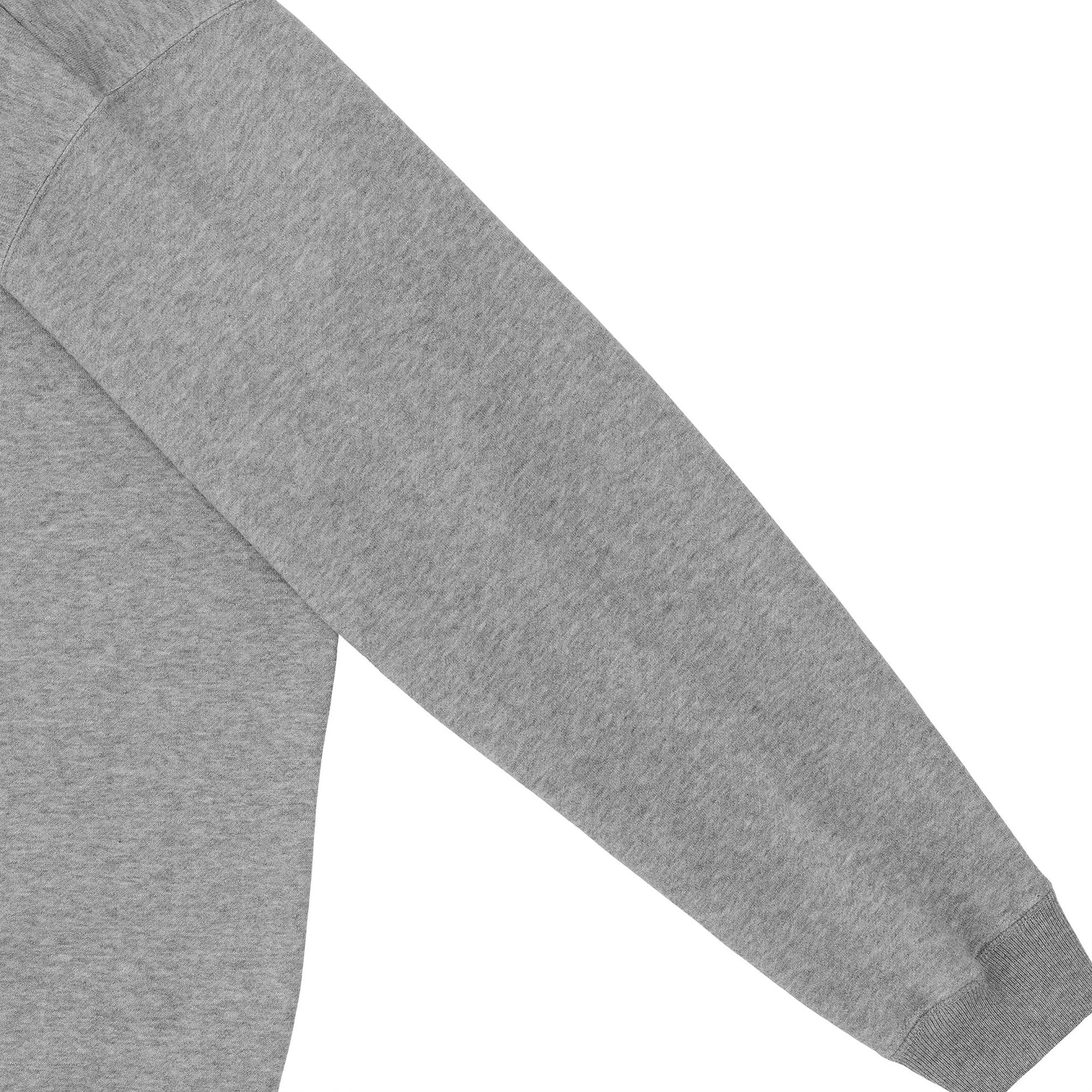 ベーシック 裏起毛 パーカー gray image