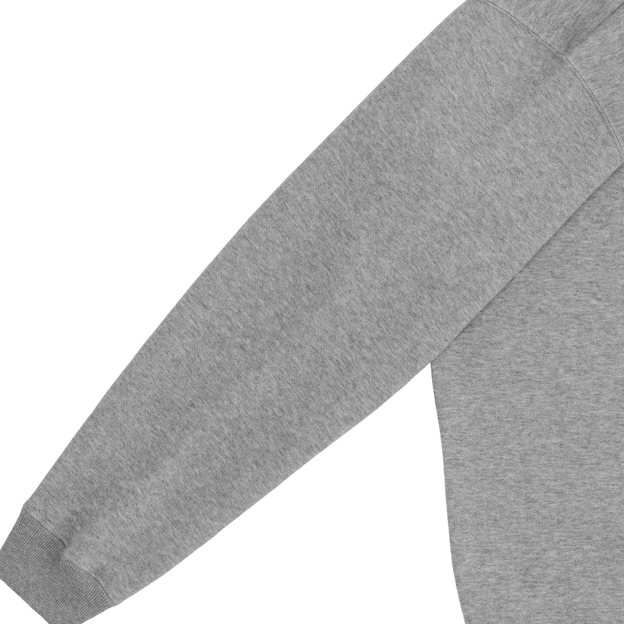 ベーシック 裏起毛 パーカー gray image