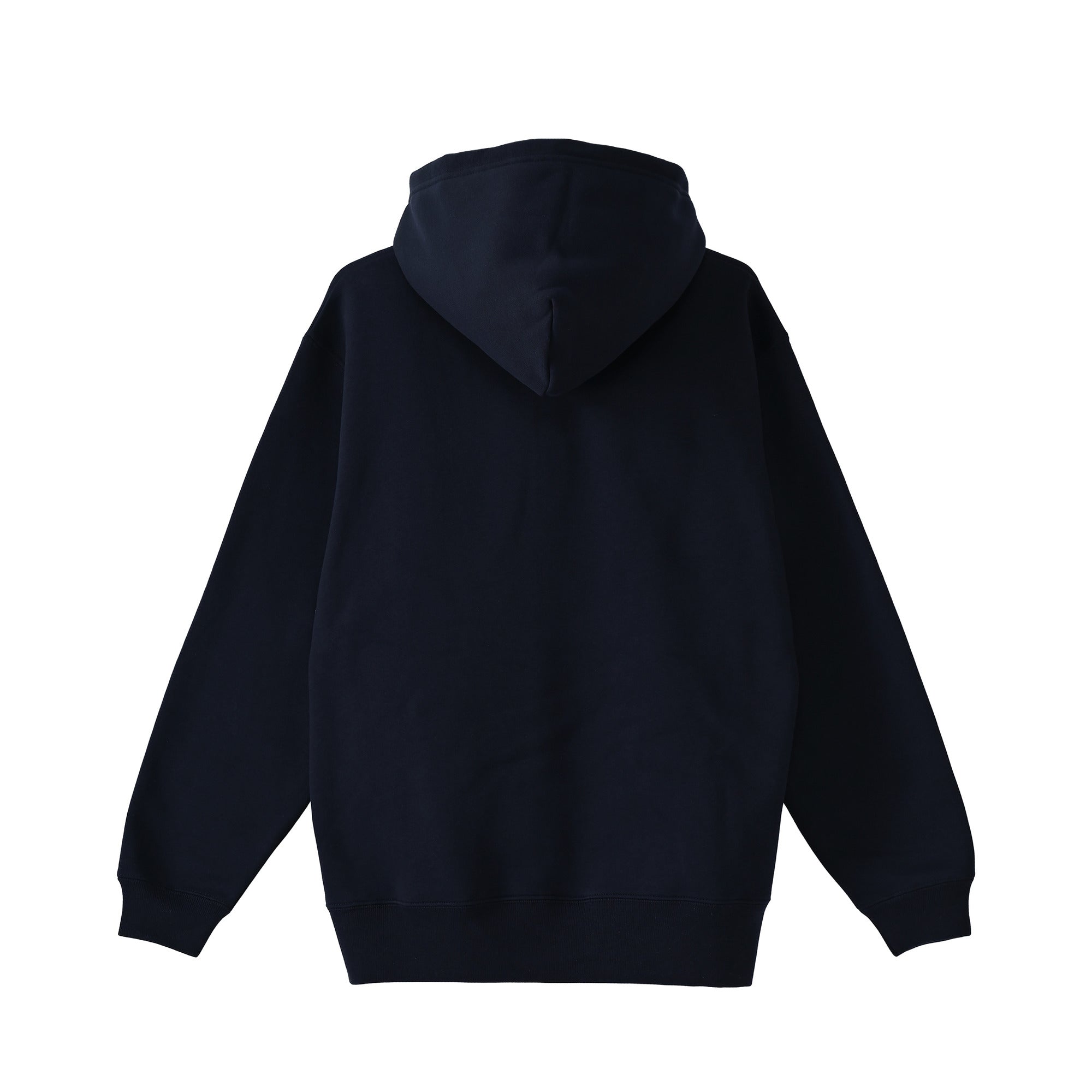 ベーシック 裏起毛 パーカー navy image