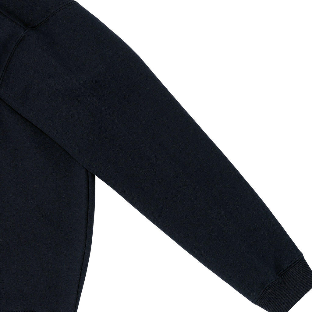 ベーシック 裏起毛 パーカー navy image